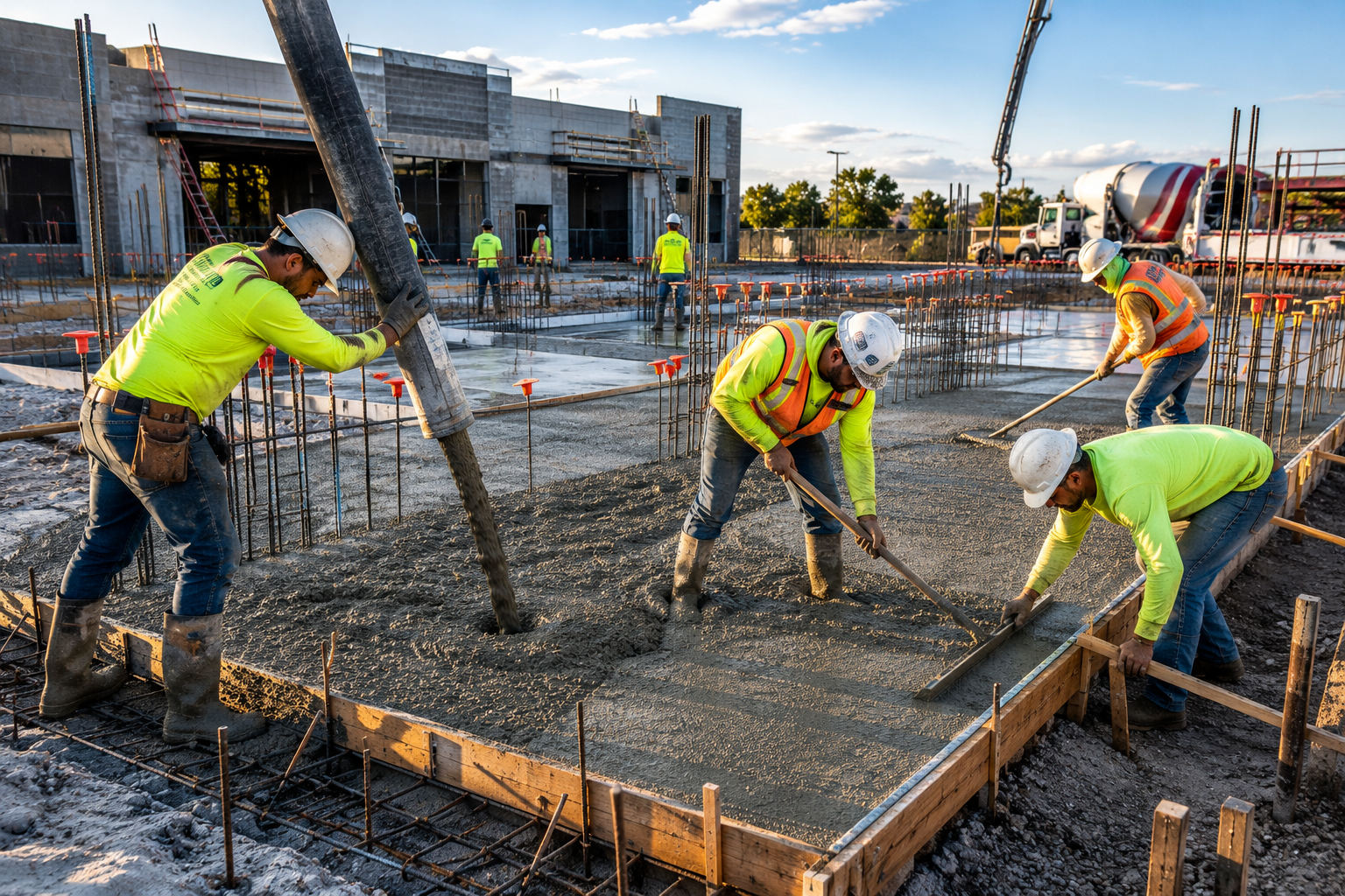 Concrete Pour